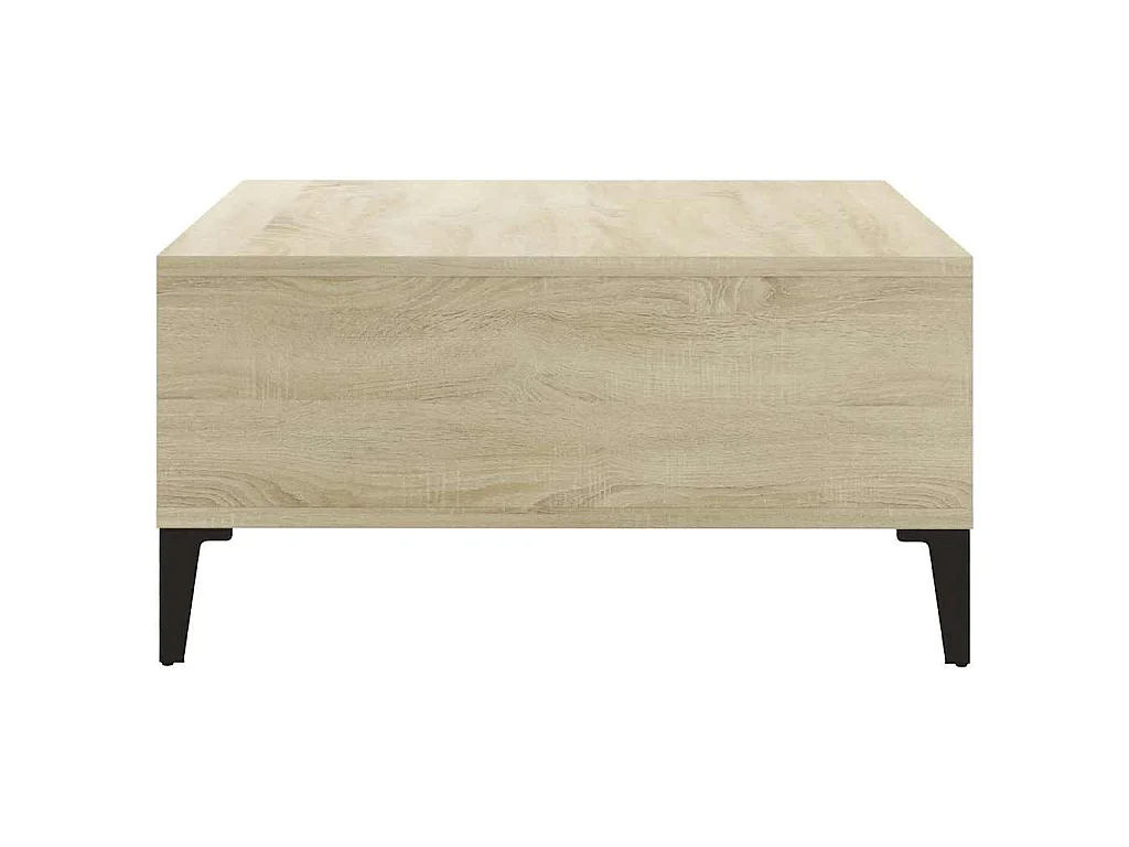 Couchtisch Sonoma-Eiche 60x60x30 cm Holzwerkstoff