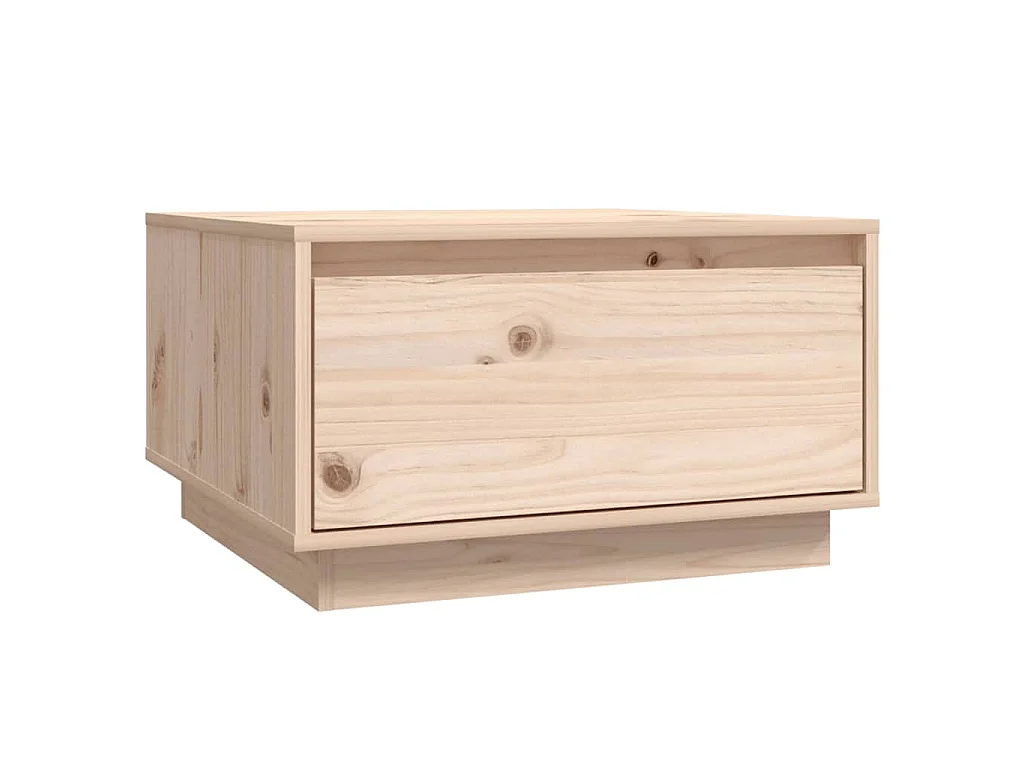 Salontafel 55x56x32 cm massief grenenhout