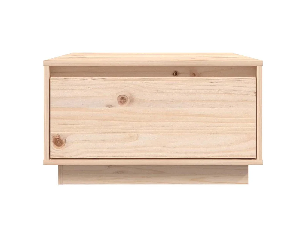 Salontafel 55x56x32 cm massief grenenhout