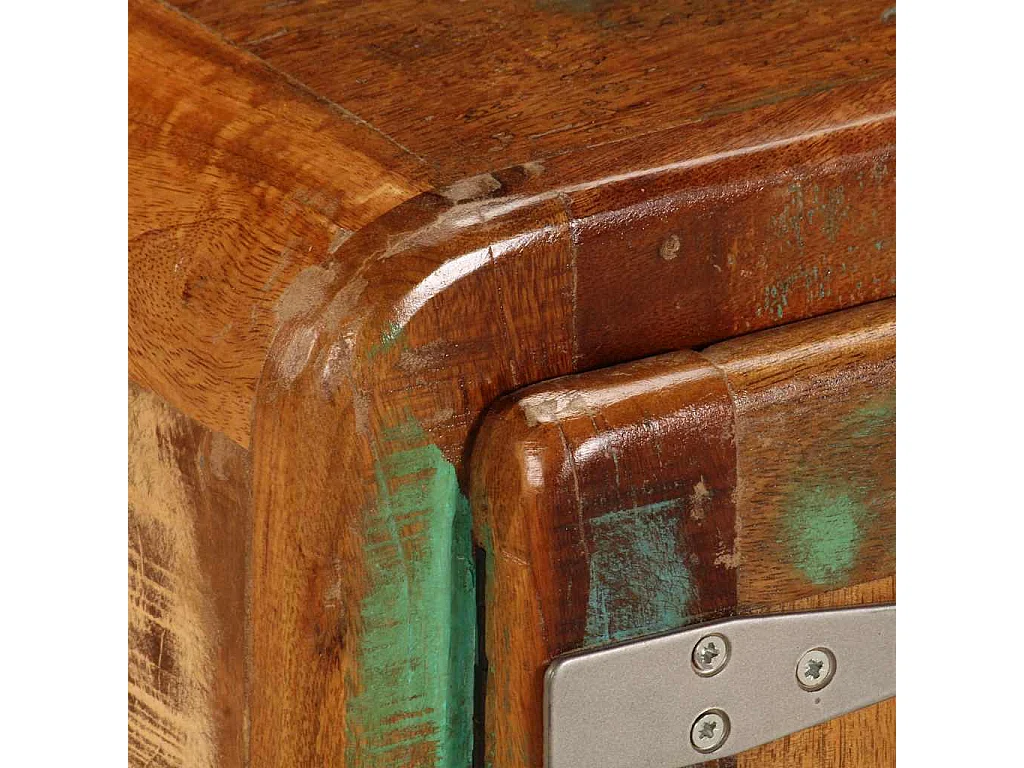 Table basse 85x55x40 cm Bois de récupération massif