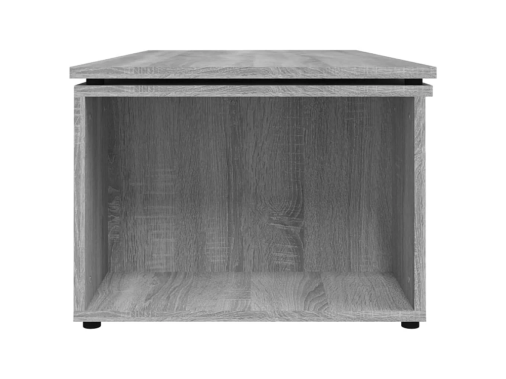 Tavolino da Salotto Grigio Sonoma 150x50x35cm Legno Multistrato