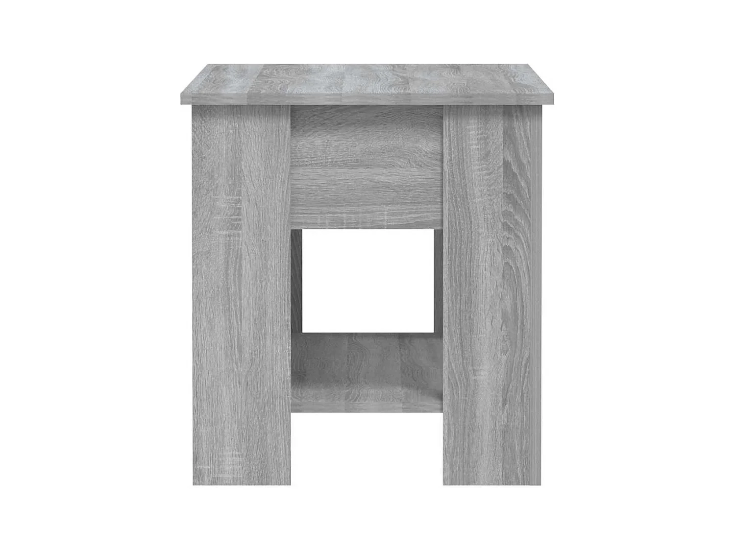 Table basse Sonoma gris 101x49x52 cm Bois d'ingénierie