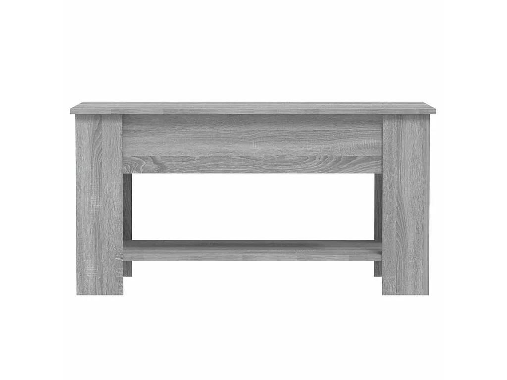 Couchtisch Grau Sonoma 101x49x52 cm Holzwerkstoff