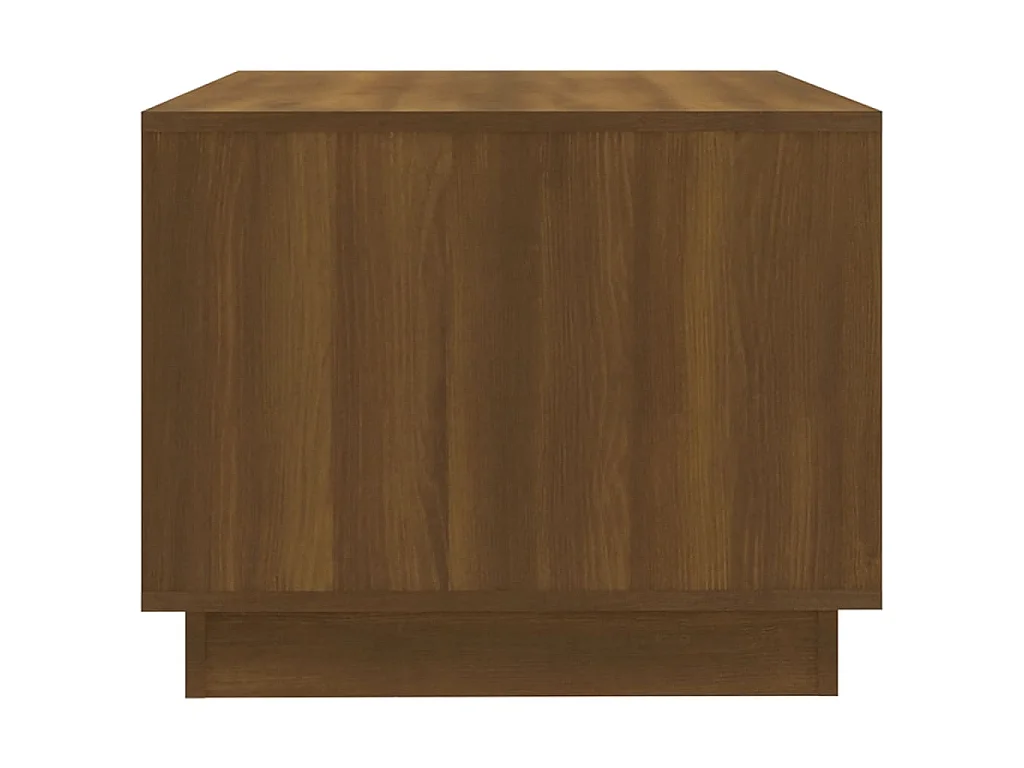 Mesa centro 102,5x55x44 cm derivados madeira carvalho castanho