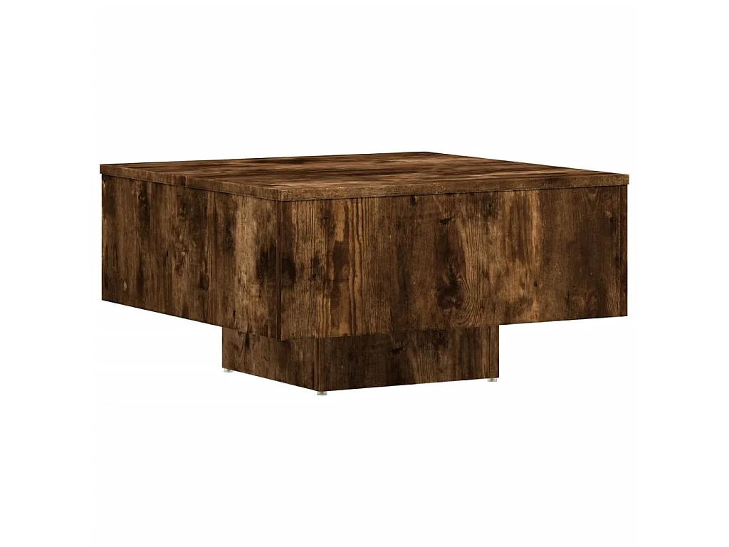 Couchtisch Räuchereiche 60x60x31,5 cm Holzwerkstoff