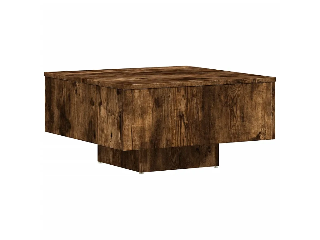 Couchtisch Räuchereiche 60x60x31,5 cm Holzwerkstoff