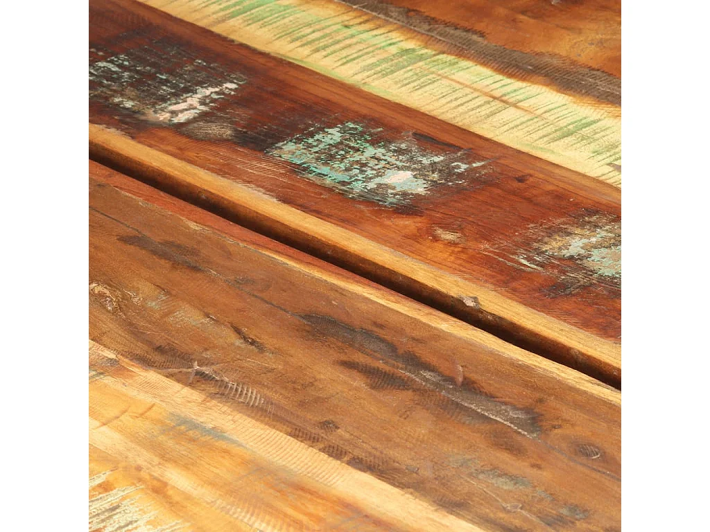 Table basse 142x90x42 cm Bois de récupération massif