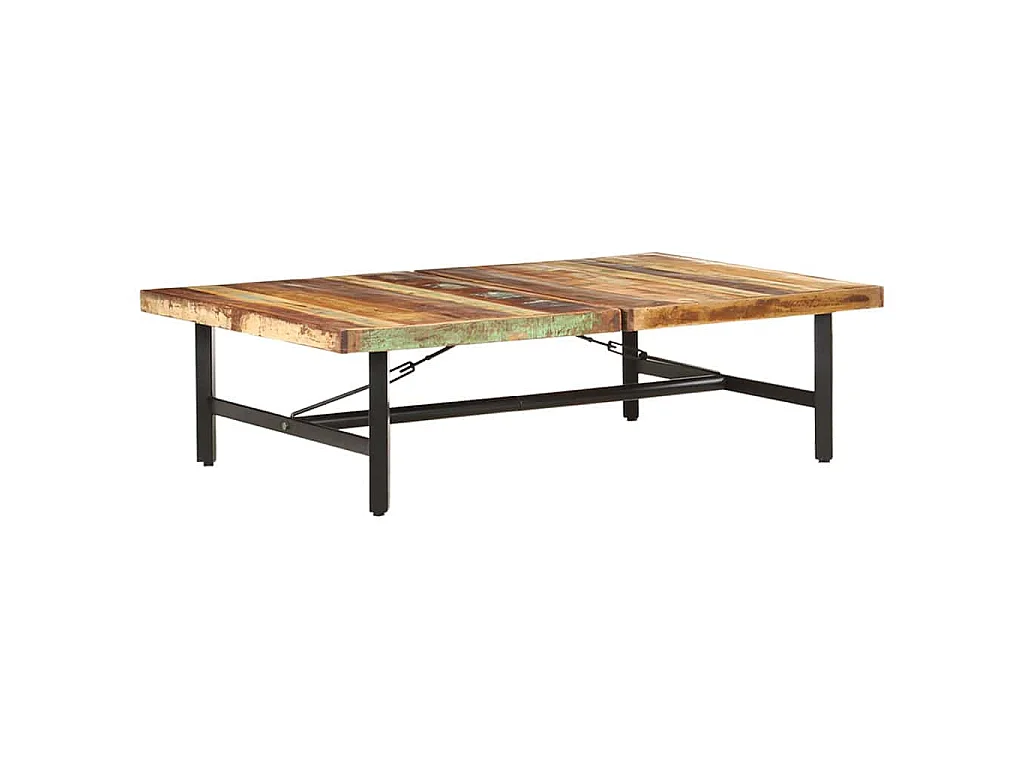 Salontafel 142x90x42 cm massief gerecycled hout
