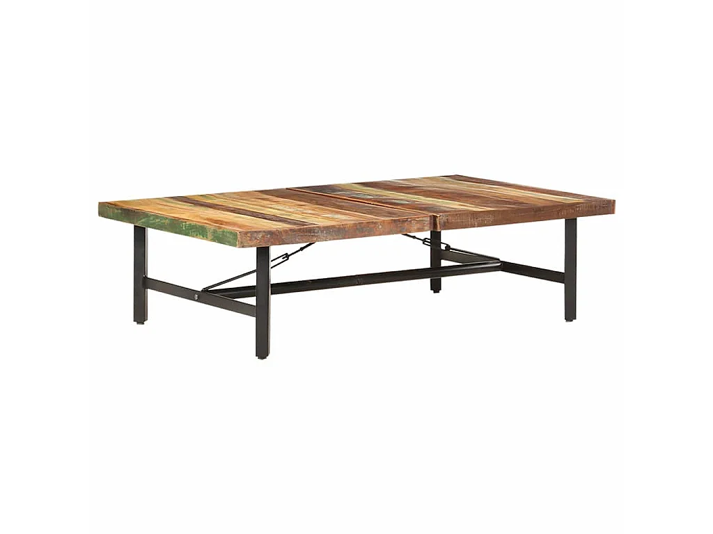 Salontafel 142x90x42 cm massief gerecycled hout