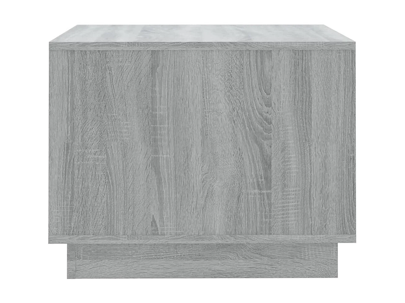 Table basse sonoma gris 55x55x43 cm bois d'ingénierie