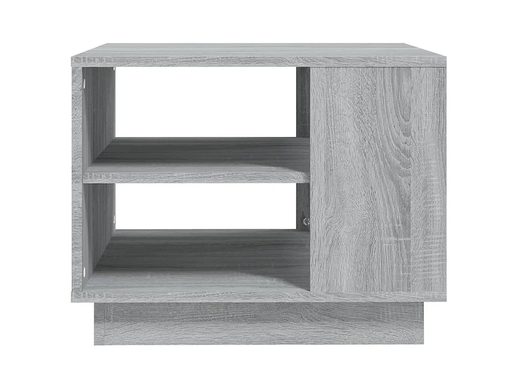 Tavolino da Salotto Grigio Sonoma 55x55x43 cm in Truciolato