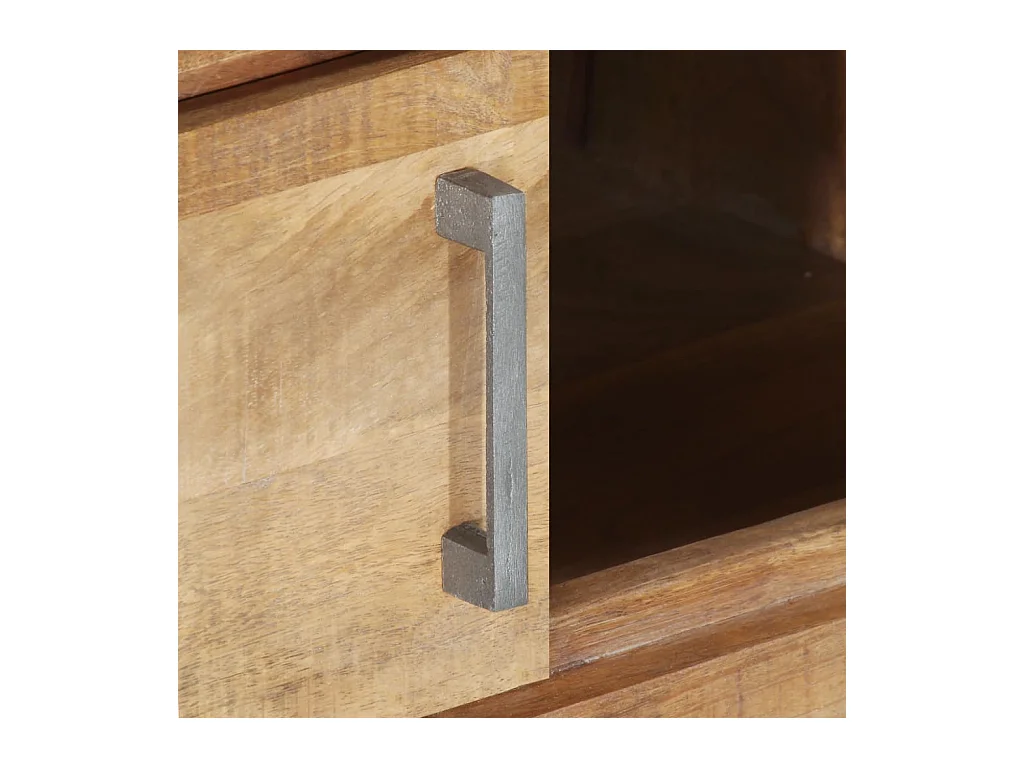 Salontafel 95x50x40 cm ruw mangohout