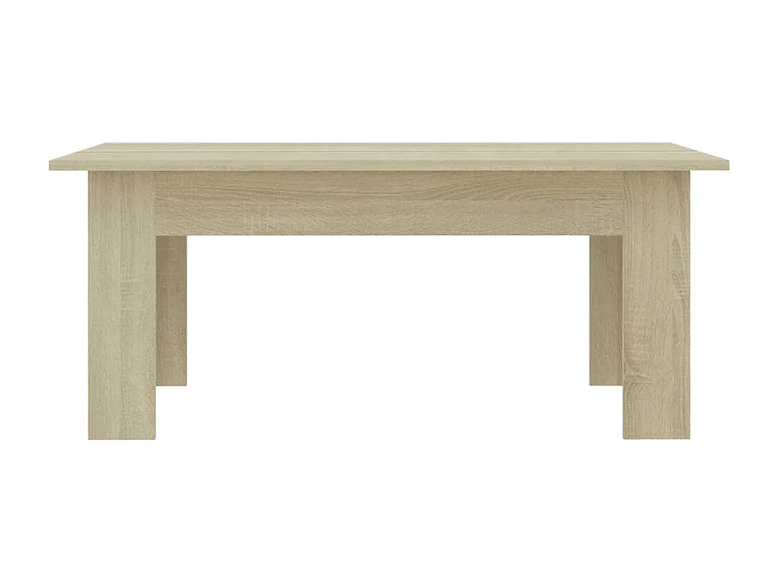 Table basse Chêne sonoma 100x60x42 cm Bois d’ingénierie