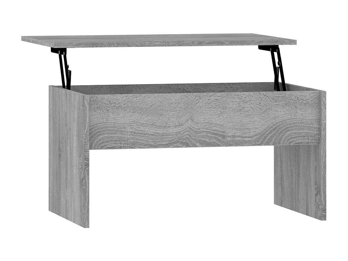 Couchtisch Grau Sonoma 80x50,5x41,5 cm Holzwerkstoff