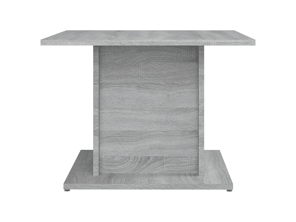Salontafel 55,5x55,5x40 cm bewerkt hout grijs sonoma eikenkleur