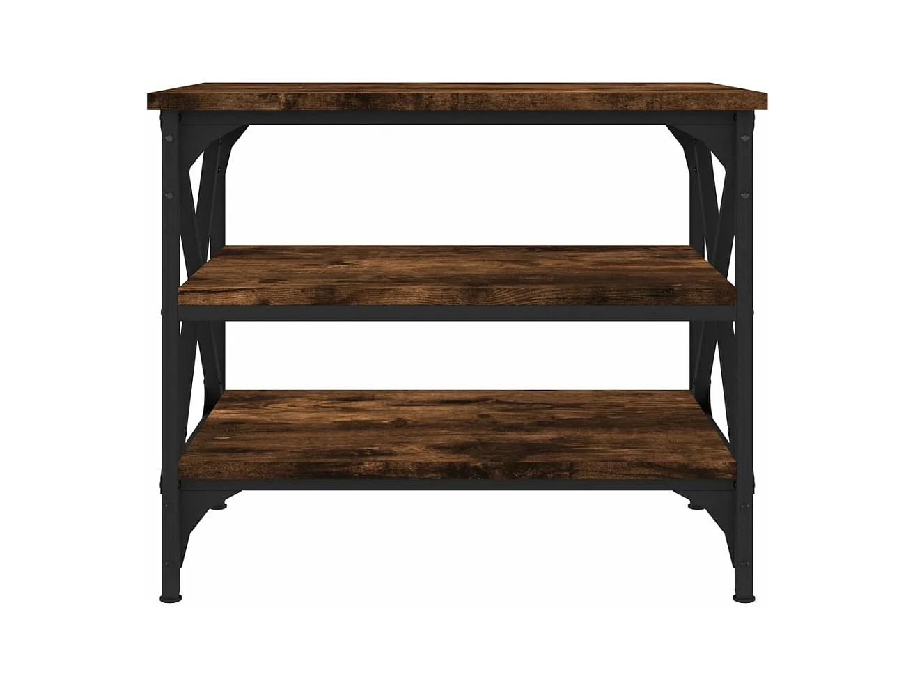 Beistelltisch Räuchereiche 55x38x45 cm Holzwerkstoff