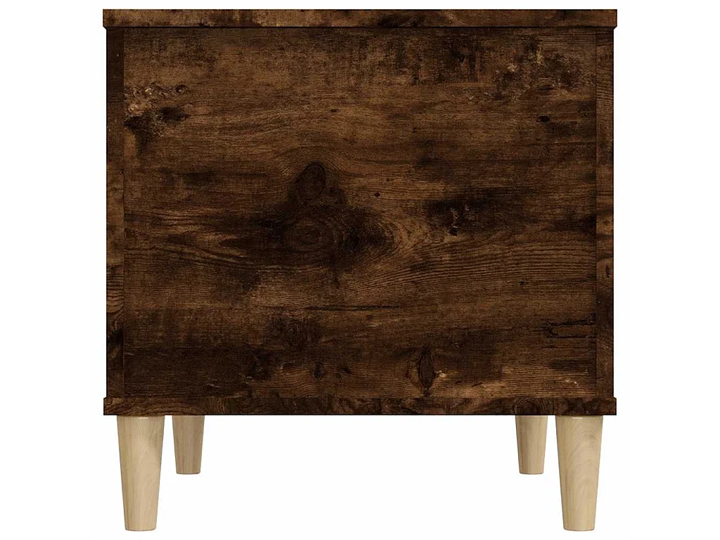Table basse Chêne fumé 60x44,5x45 cm Bois d'ingénierie