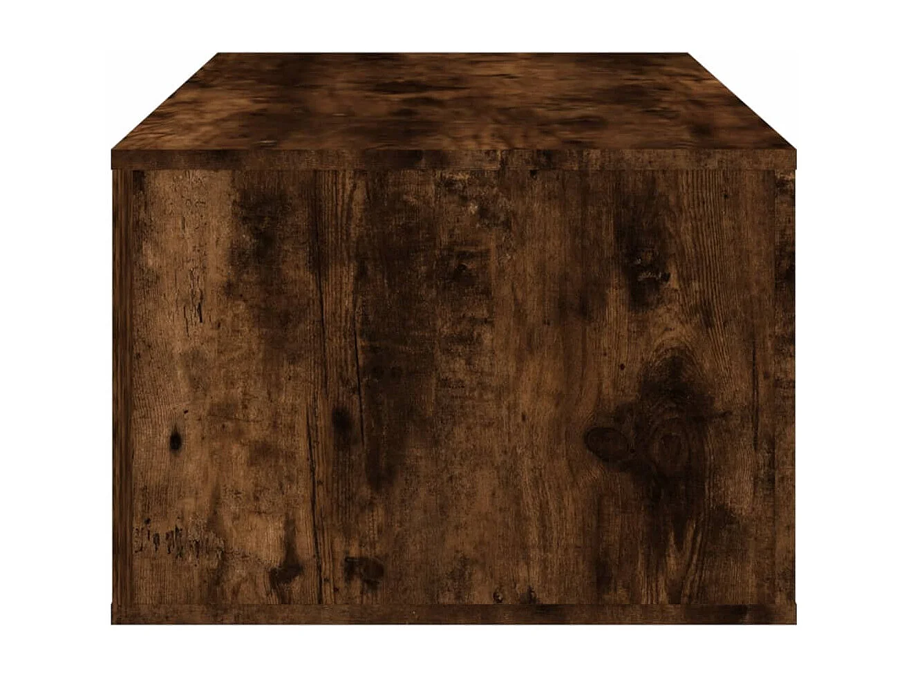 Salontafel 100x50,5x35 cm bewerkt hout gerookt eikenkleurig