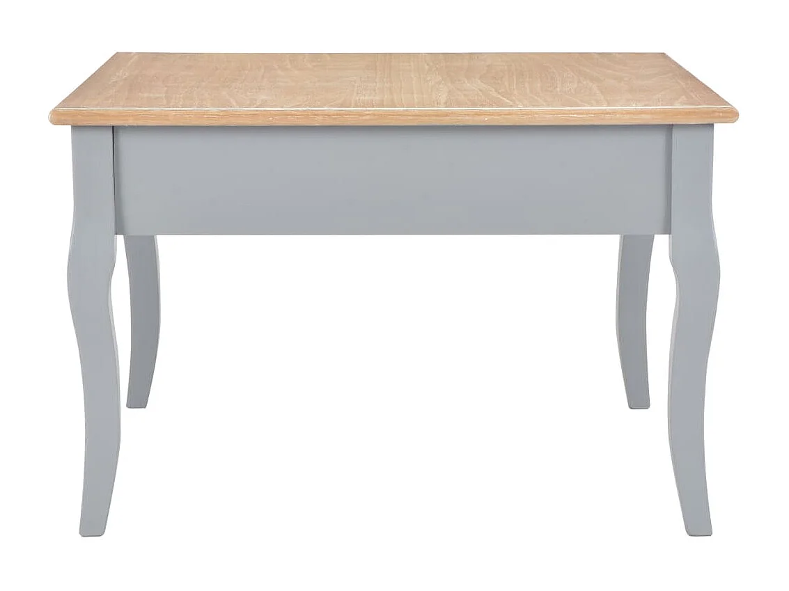 Salontafel 80x80x50 cm hout grijs