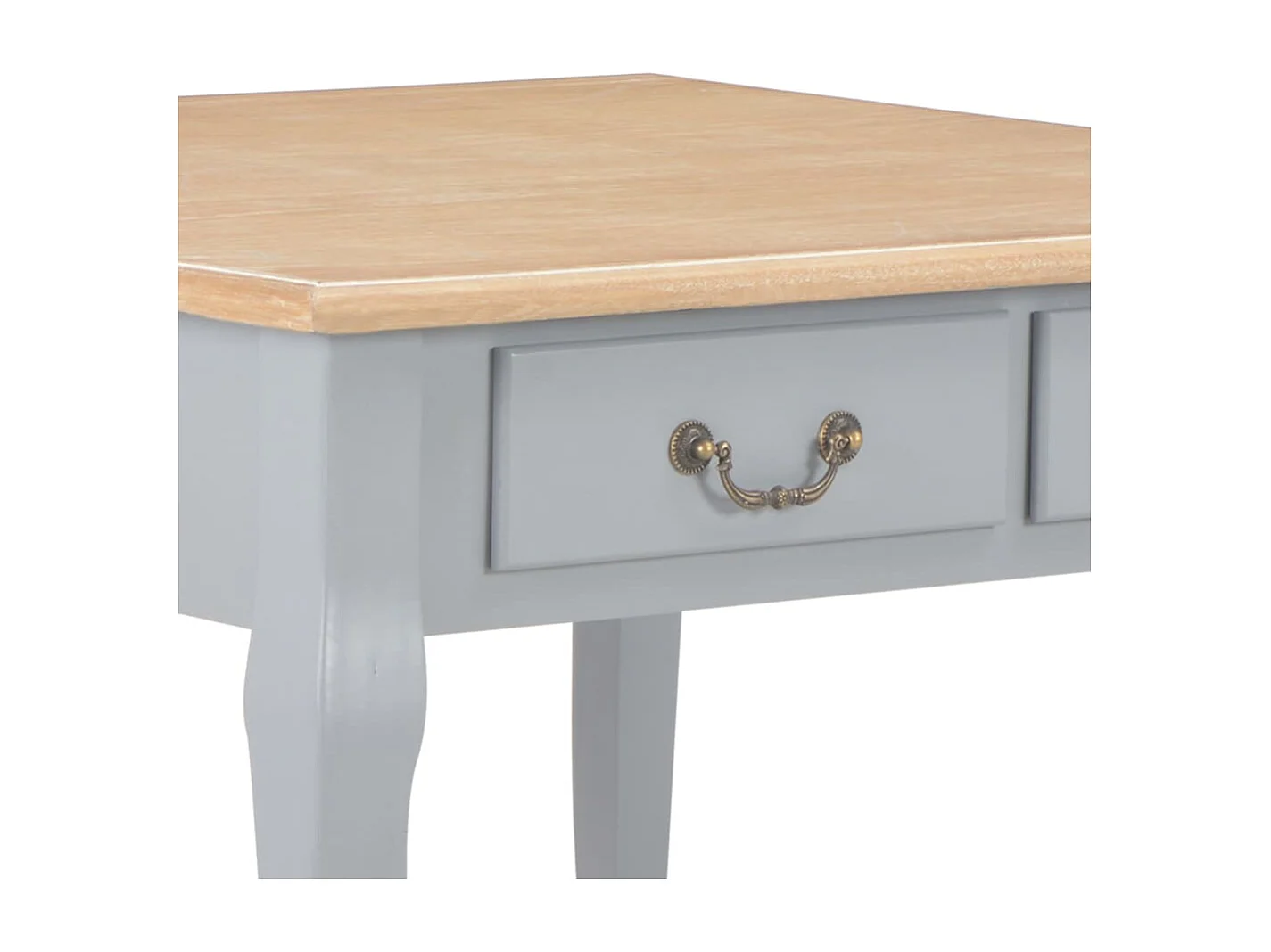 Salontafel 80x80x50 cm hout grijs