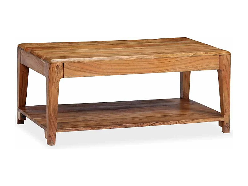 Table basse Bois massif 88x50x38 cm