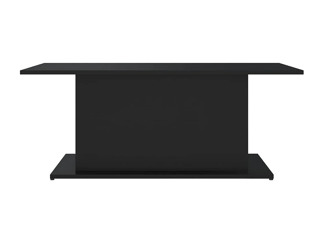 Couchtisch Schwarz 102x55,5x40 cm Holzwerkstoff