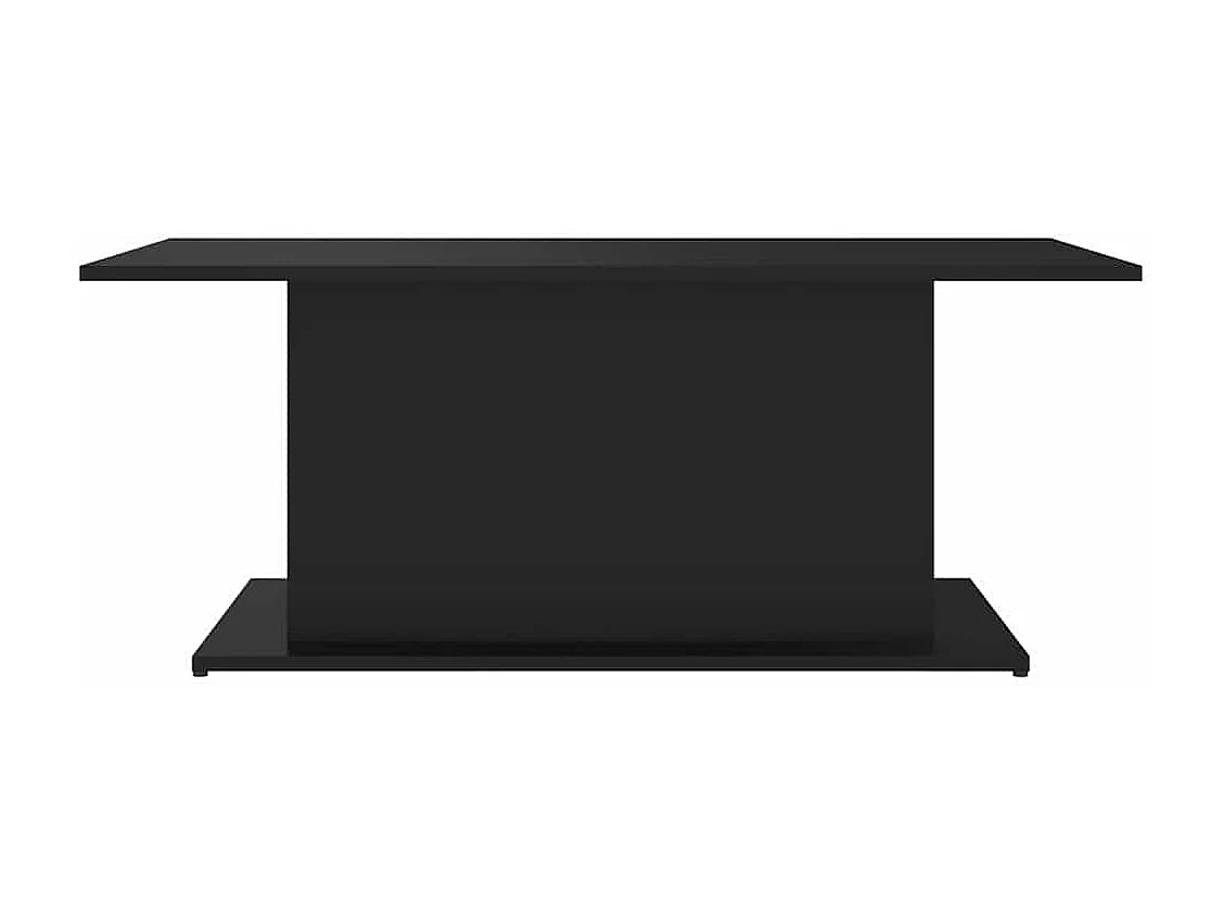 Couchtisch Schwarz 102x55,5x40 cm Holzwerkstoff