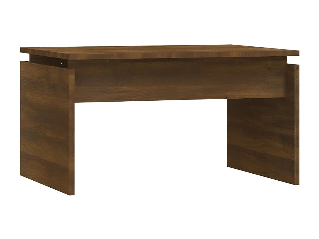 Table basse Chêne marron 68x50x38 cm Bois d'ingénierie