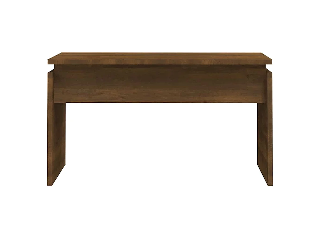 Salontafel 68x50x38 cm bewerkt hout bruin eikenkleur