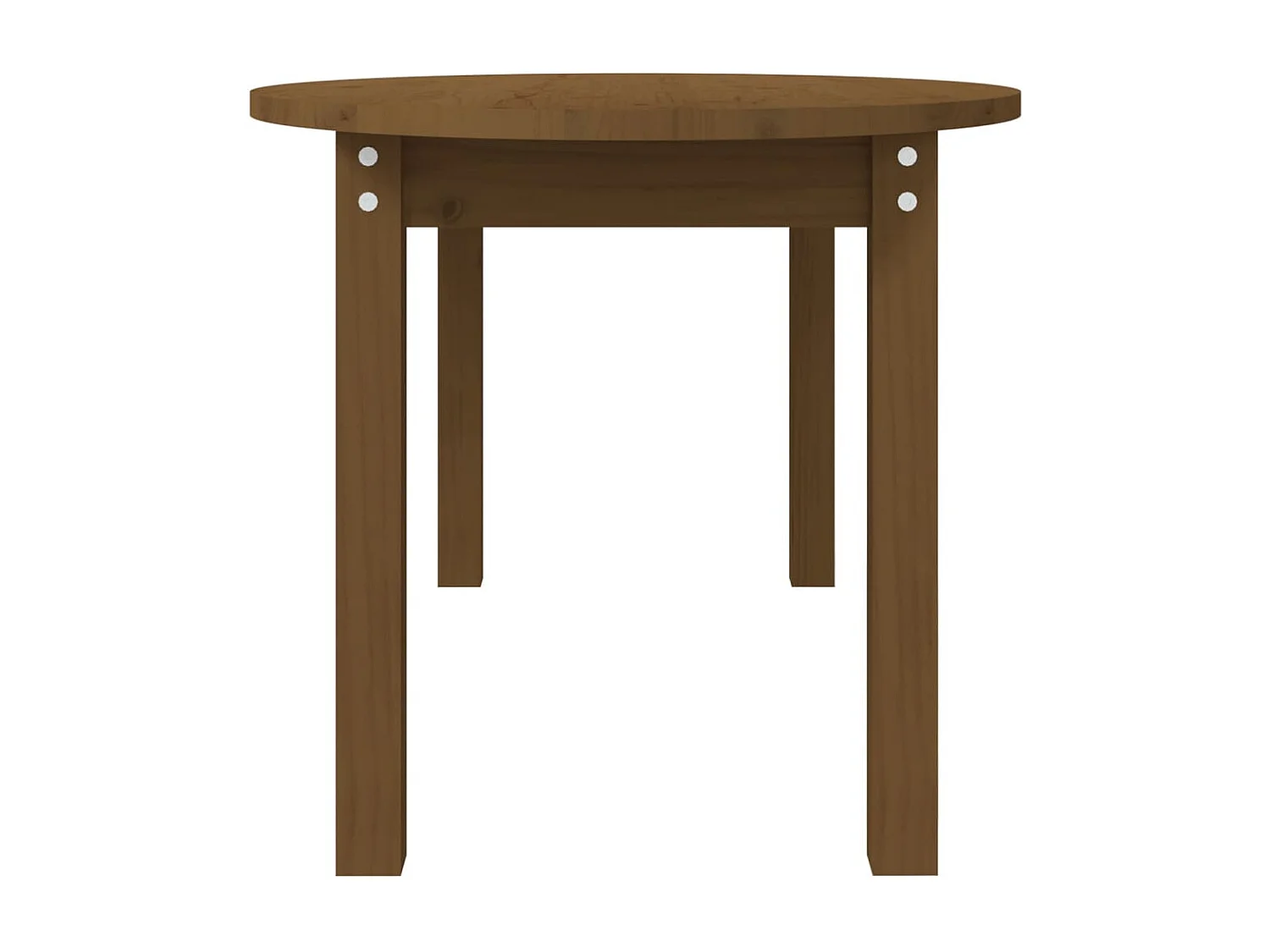 Table basse Marron miel 110x55x45 cm Bois massif de pin