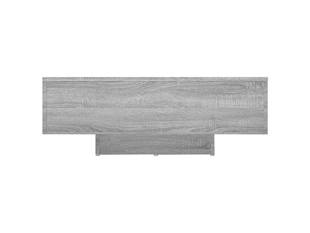 Table basse Sonoma gris 85x55x31 cm Bois d'ingénierie
