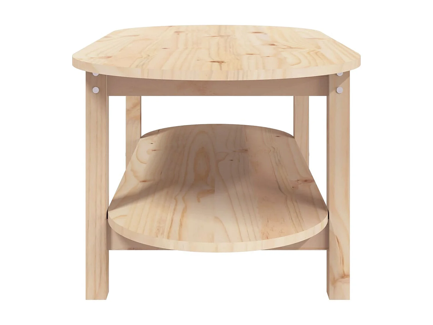 Mesa de centro 110x55x45 cm madeira de pinho maciça