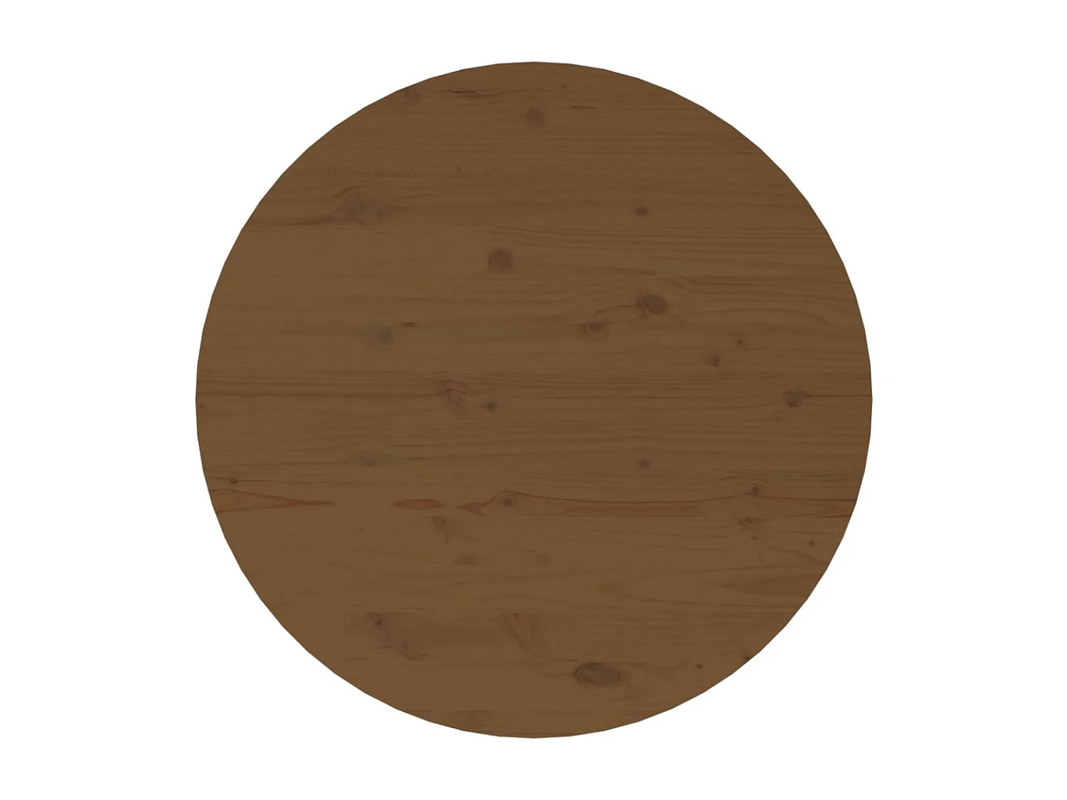 Tavolino da Salotto Ambra Ø 55x45 cm in Legno Massello di Pino