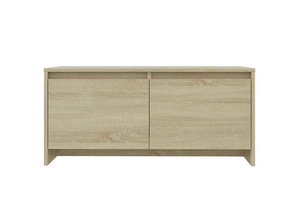 Table basse chêne sonoma 90x50x41,5 cm bois d'ingénierie