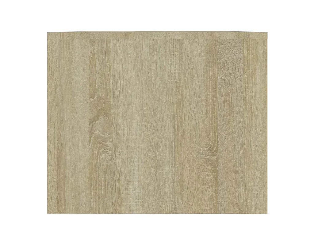 Table basse chêne sonoma 90x50x41,5 cm bois d'ingénierie