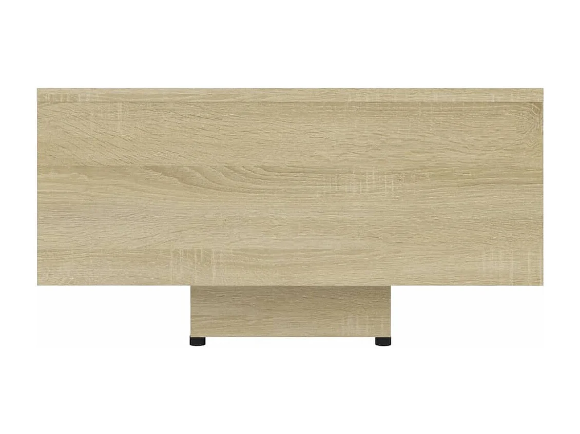 Table basse Chêne sonoma 85x55x31 cm Bois d'ingénierie
