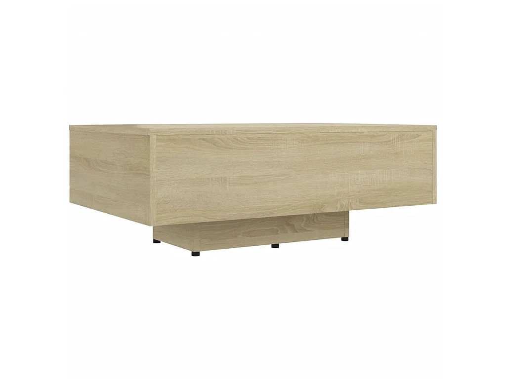 Salontafel 85x55x31 cm bewerkt hout sonoma eikenkleurig