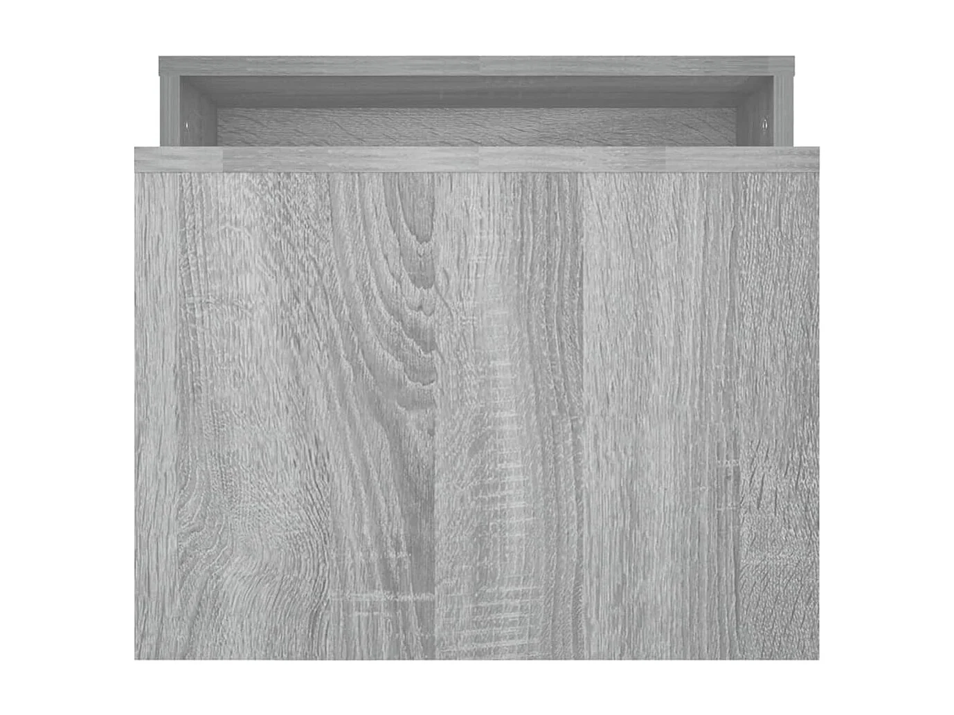 Ensemble table basse Sonoma gris 100x48x40 cm Bois d'ingénierie