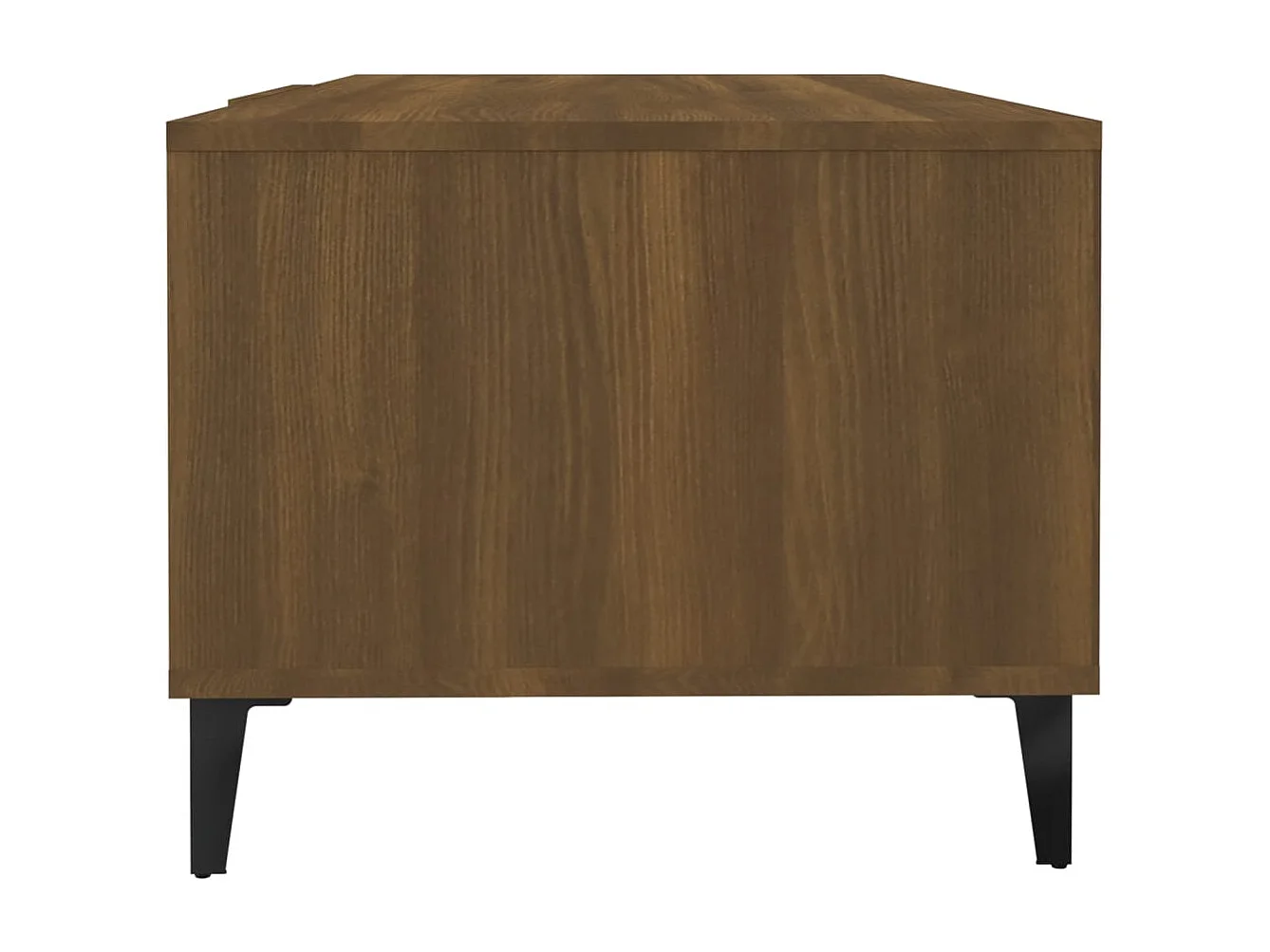 Mesa de centro 102x50x40 cm derivados madeira carvalho castanho