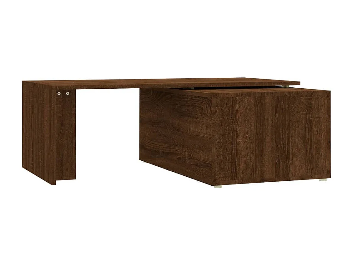 Table basse Chêne marron 150x50x35 cm Bois d'ingénierie