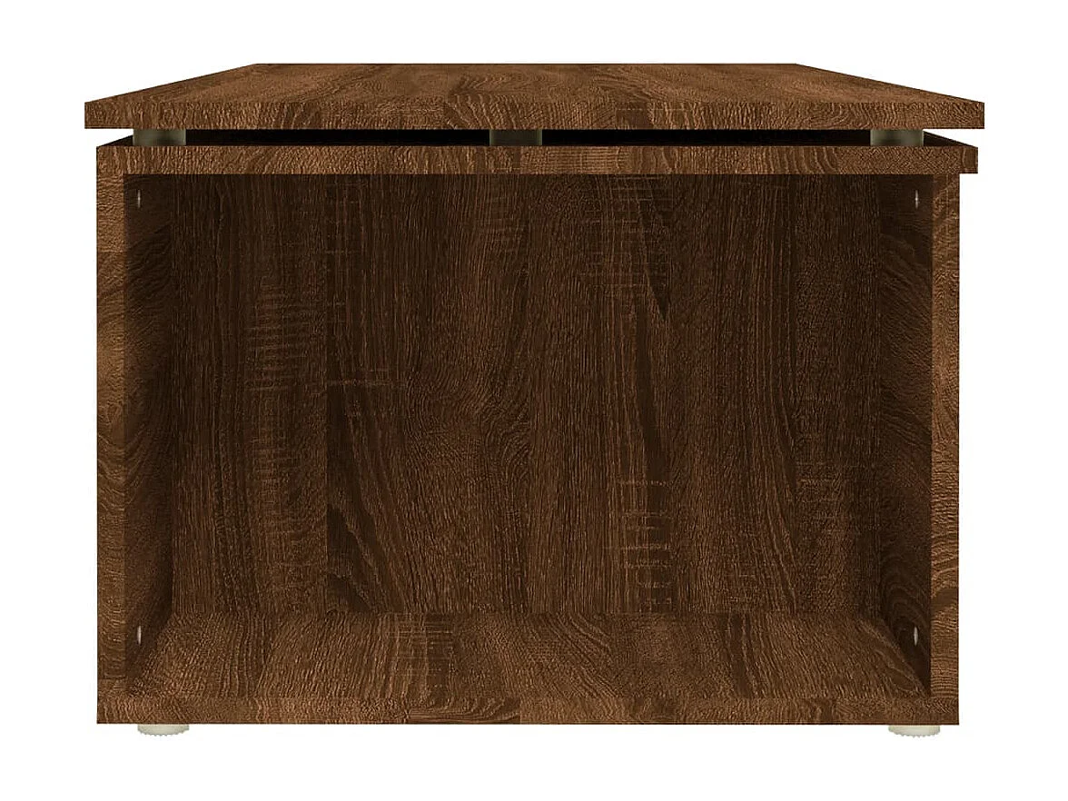 Couchtisch Braun Eichen-Optik 150x50x35 cm Holzwerkstoff