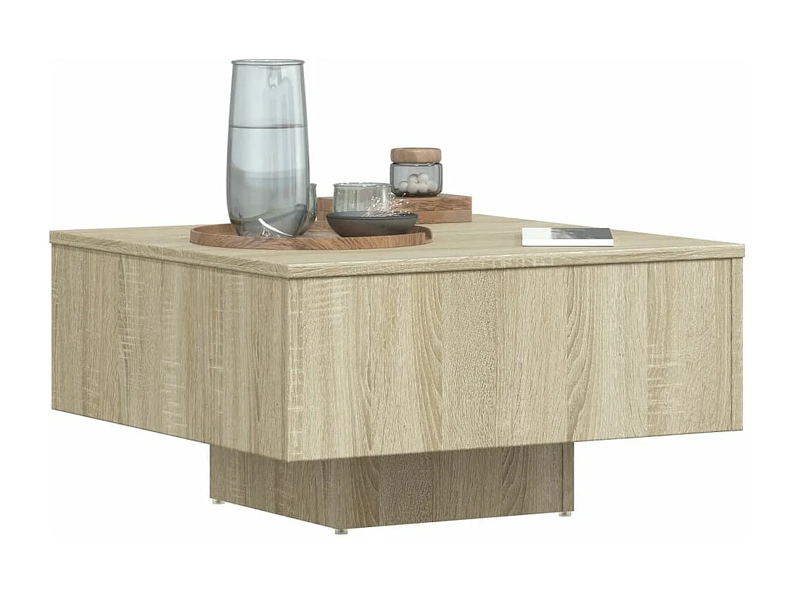 Couchtisch Sonoma-Eiche 60x60x31,5 cm Holzwerkstoff