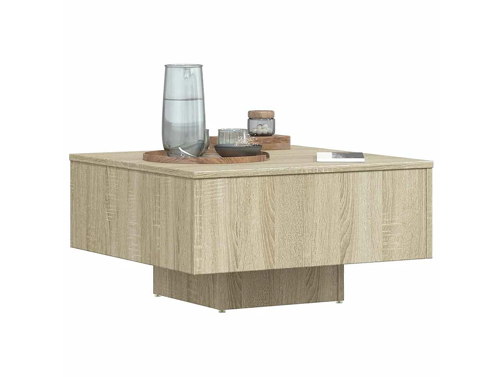 Couchtisch Sonoma-Eiche 60x60x31,5 cm Holzwerkstoff