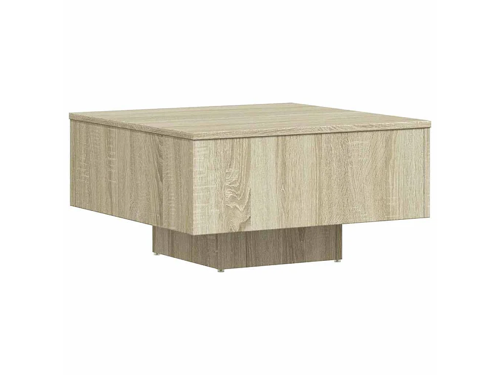 Couchtisch Sonoma-Eiche 60x60x31,5 cm Holzwerkstoff