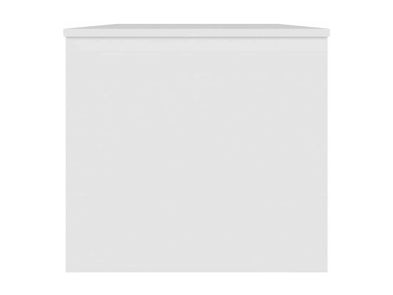 Salontafel 102x50,5x46,5 cm bewerkt hout wit