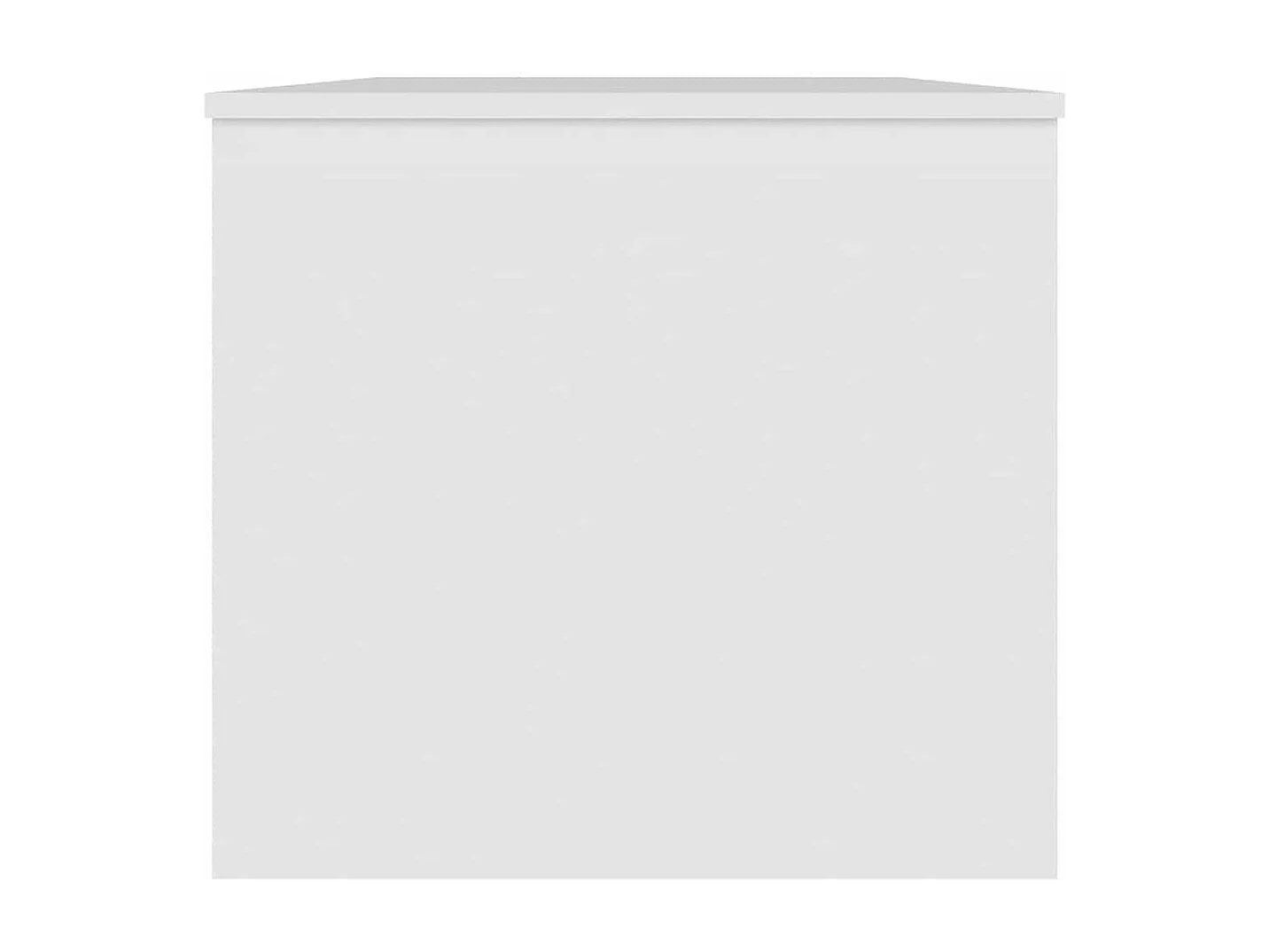 Salontafel 102x50,5x46,5 cm bewerkt hout wit