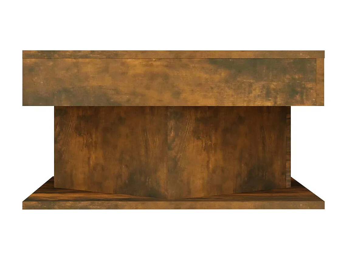 Couchtisch Räuchereiche 57x57x30 cm Holzwerkstoff