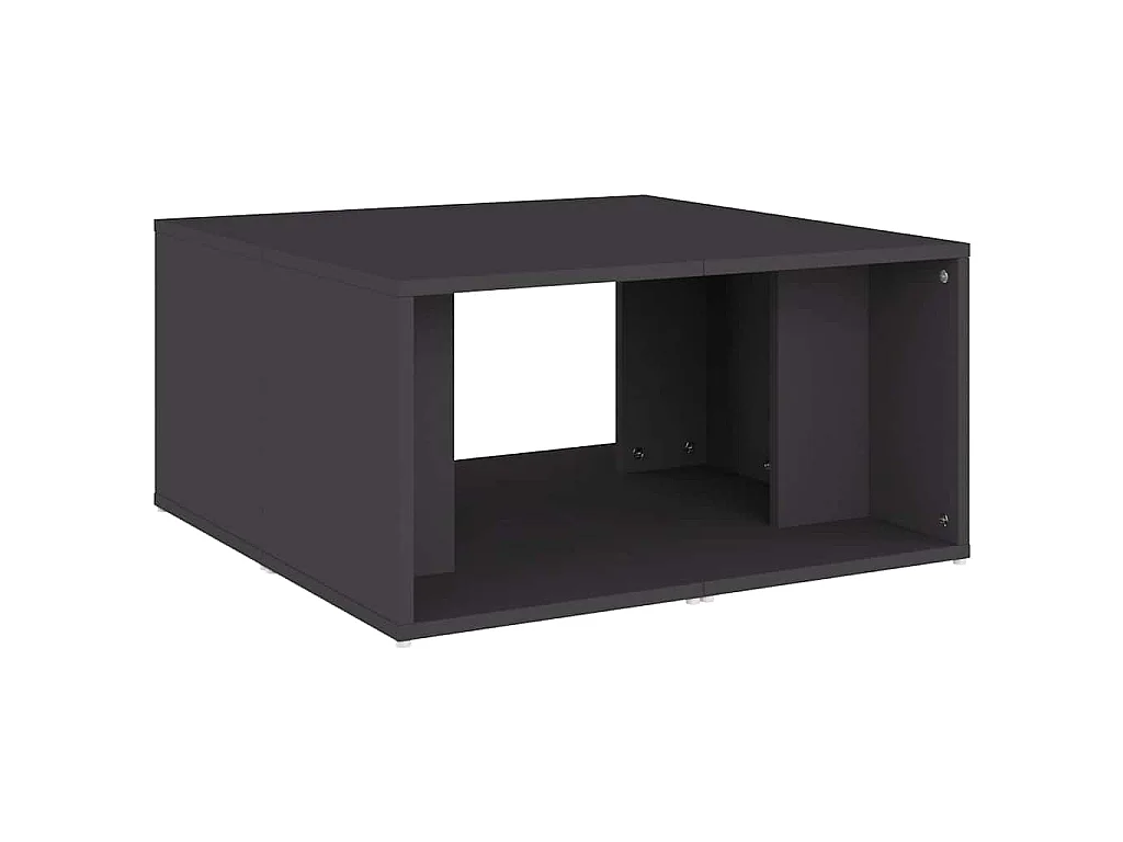 Tables basses 4 pcs gris 33x33x33 cm bois d'ingénierie