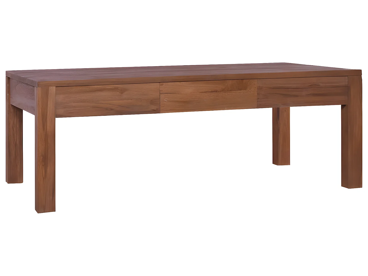 Table basse 110x60x40 cm Bois de teck massif
