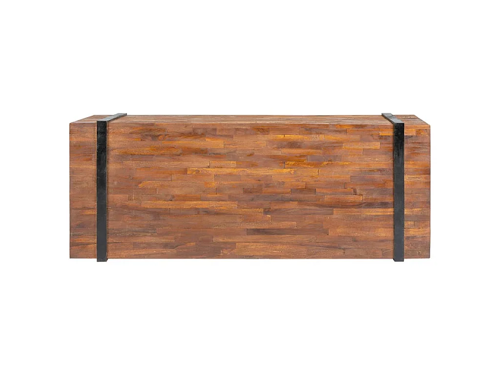 Table basse 110x45x38 cm bois de teck solide